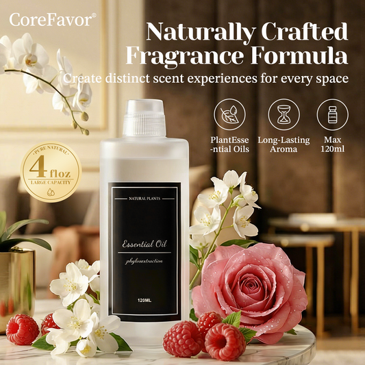 CoreFavor 120ml Essential Oil for Diffuser M60 (Paris Bloom)