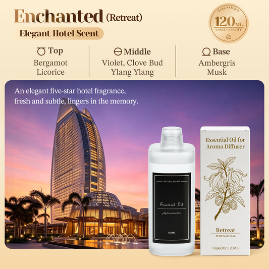 CoreFavor 120ml Essential Oil for Diffuser M60 (Enchanted)